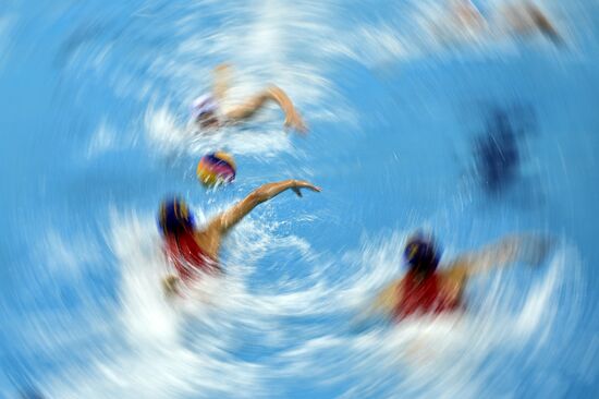 FINA Water Polo World League. Women. Russia vs. Spain