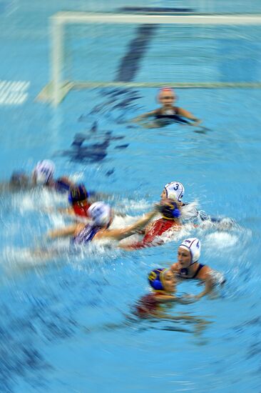 FINA Water Polo World League. Women. Russia vs. Spain