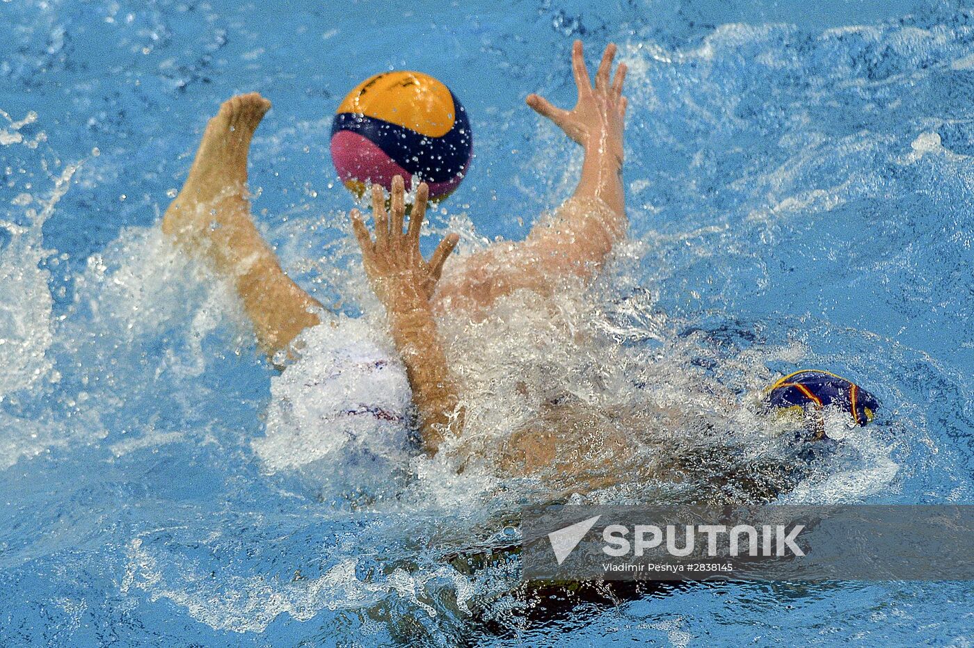FINA Water Polo World League. Women. Russia vs. Spain