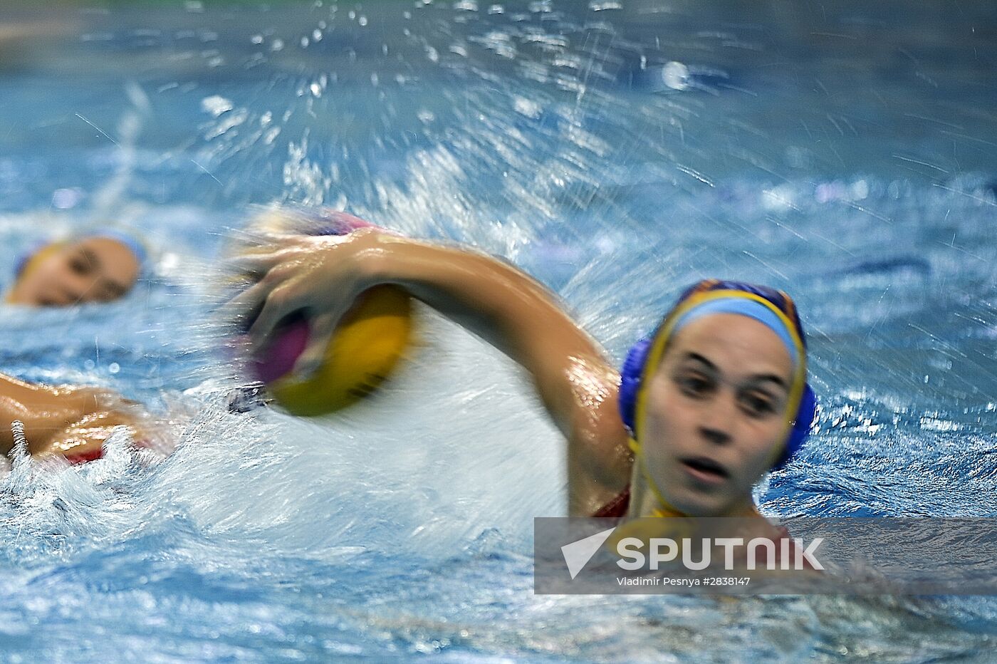 FINA Water Polo World League. Women. Russia vs. Spain