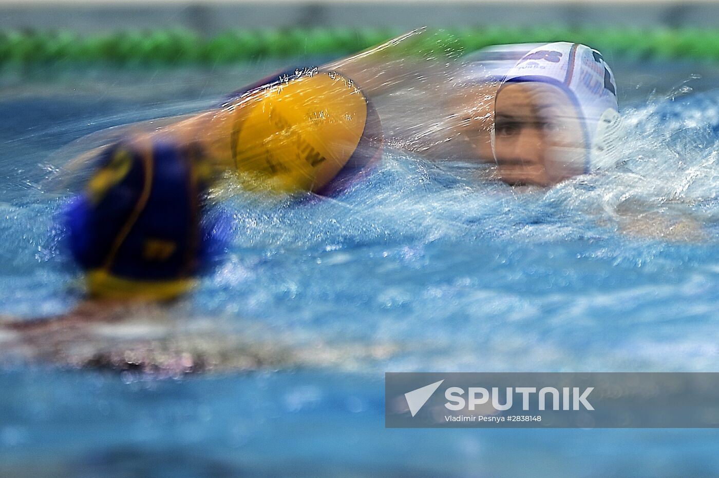 FINA Water Polo World League. Women. Russia vs. Spain