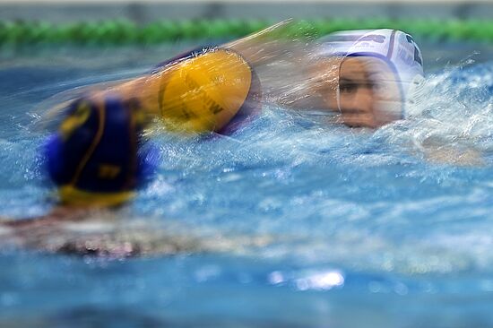 FINA Water Polo World League. Women. Russia vs. Spain