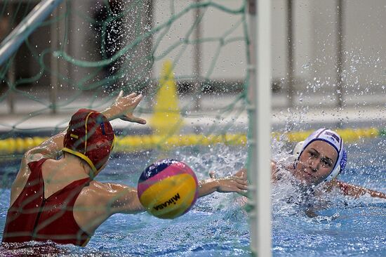 FINA Water Polo World League. Women. Russia vs. Spain