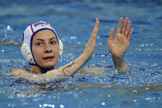 FINA Water Polo World League. Women. Russia vs. Spain