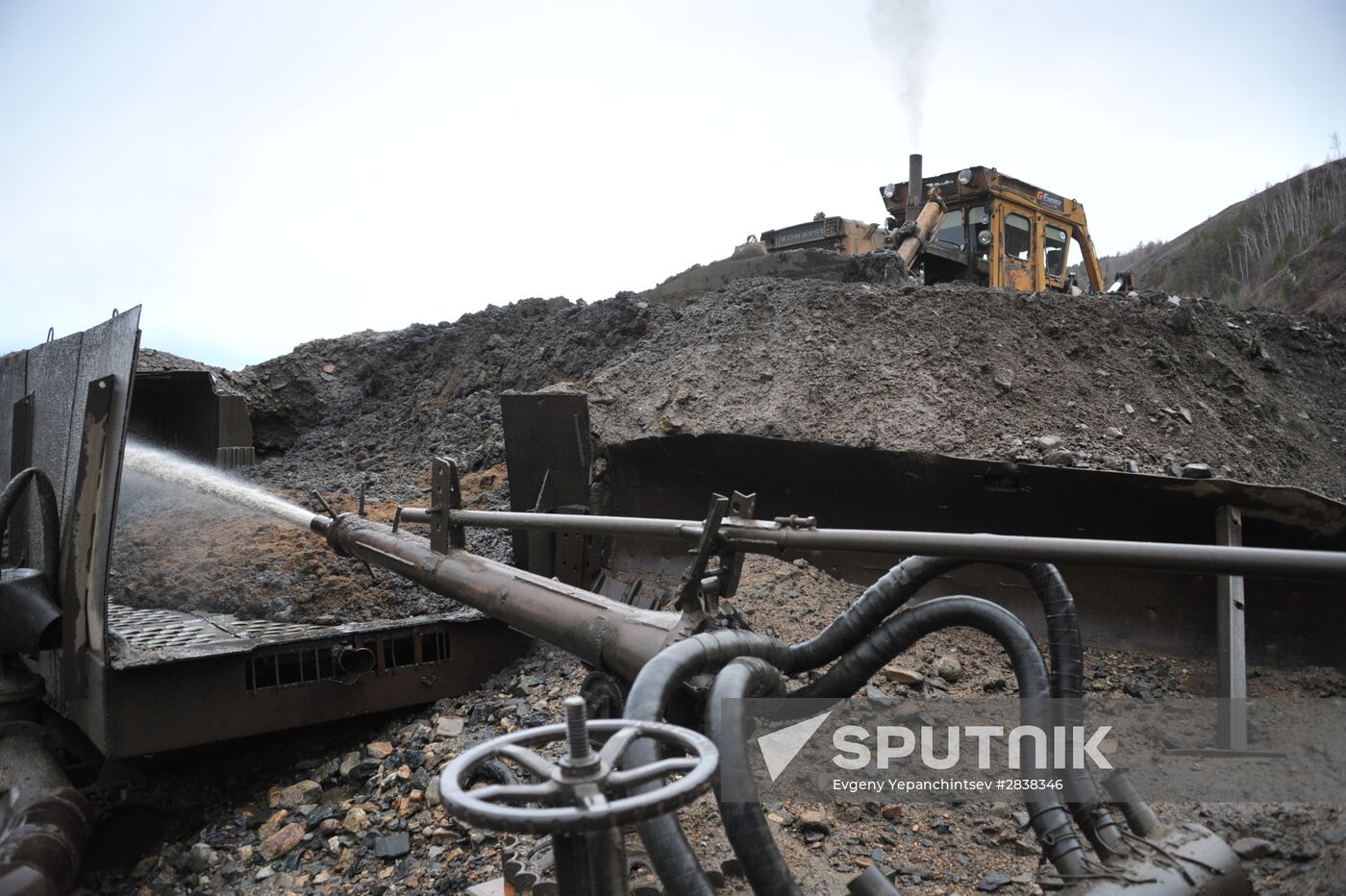 Gold mining in Trans-Baikal Territory