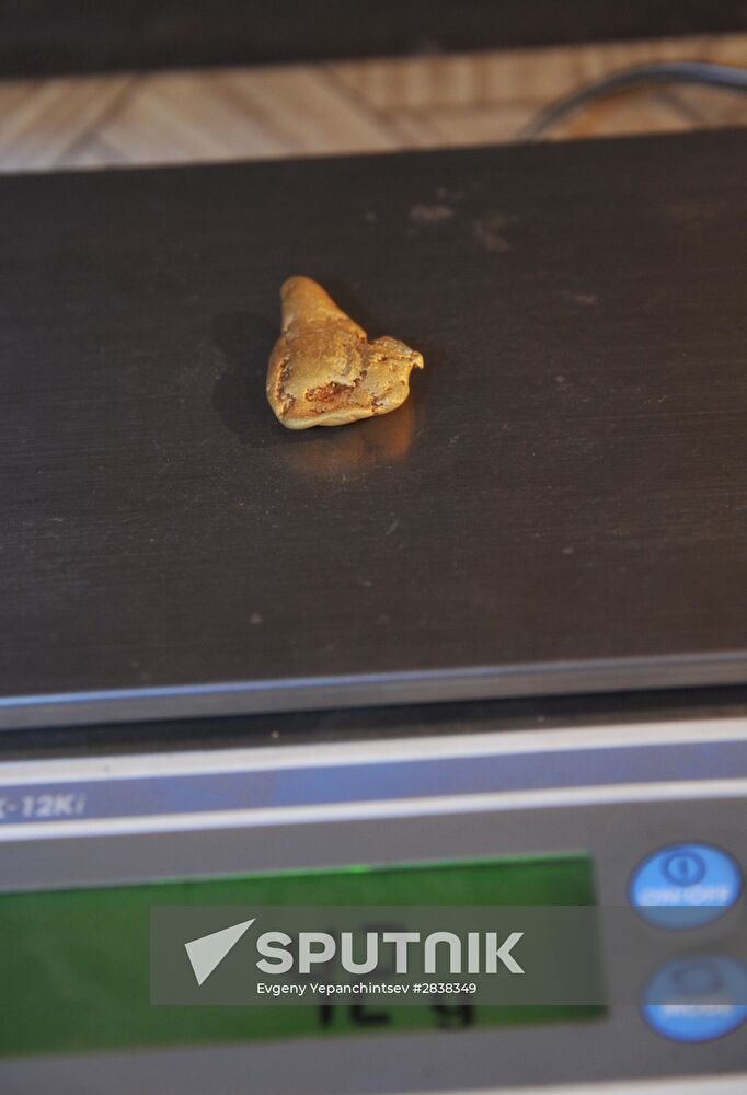Gold extraction in Trans-Baikal Territory