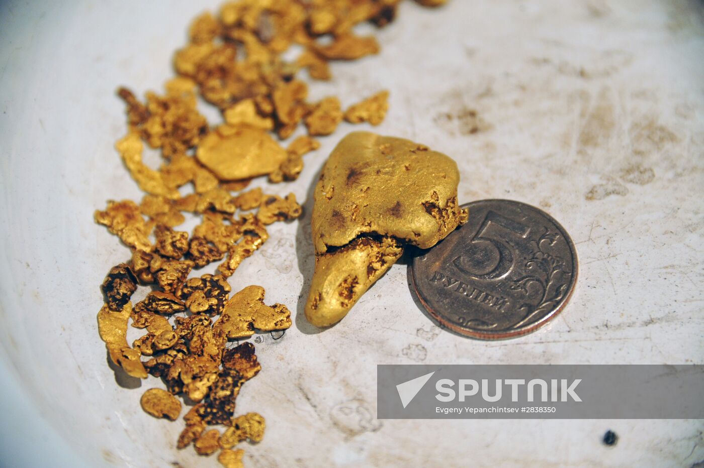 Gold extraction in Trans-Baikal Territory