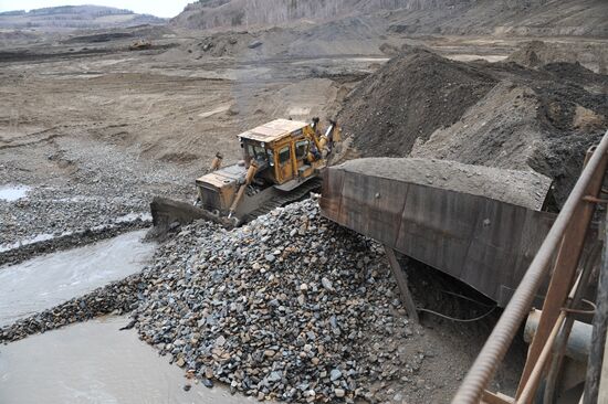 Gold extraction in Trans-Baikal Territory