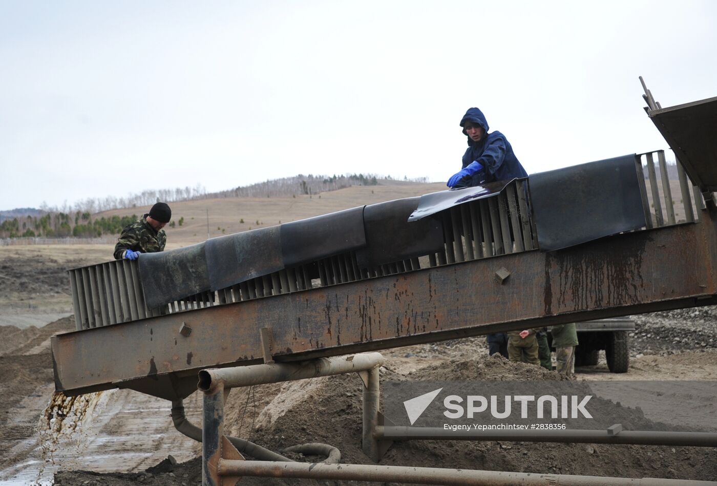 Gold extraction in Trans-Baikal Territory