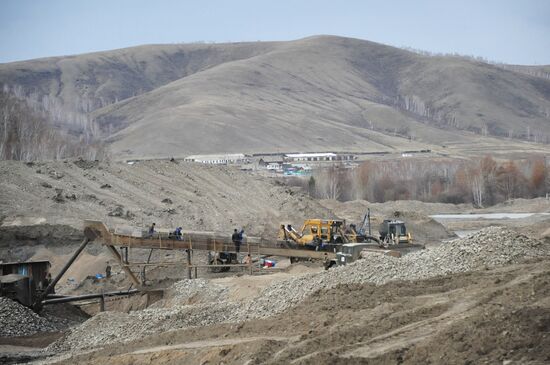 Gold mining in Trans-Baikal Territory
