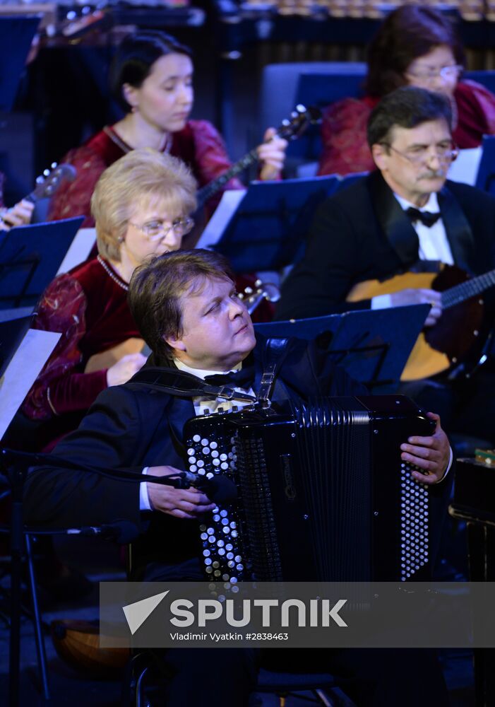 Osipov Russian National Academic Folk Orchestra performance