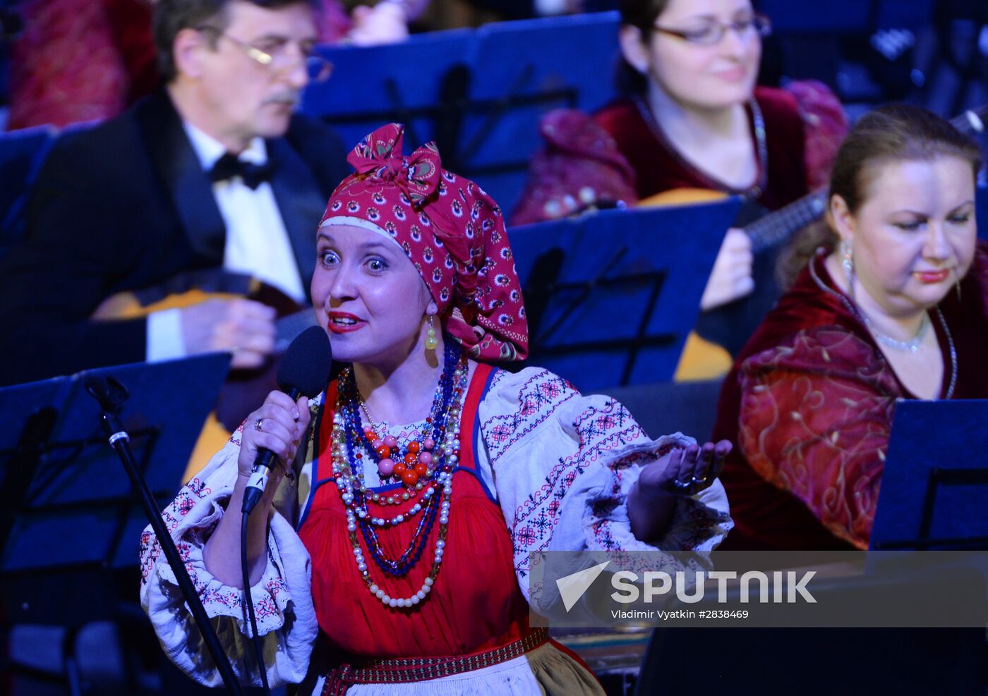 Osipov Russian National Academic Folk Orchestra performance