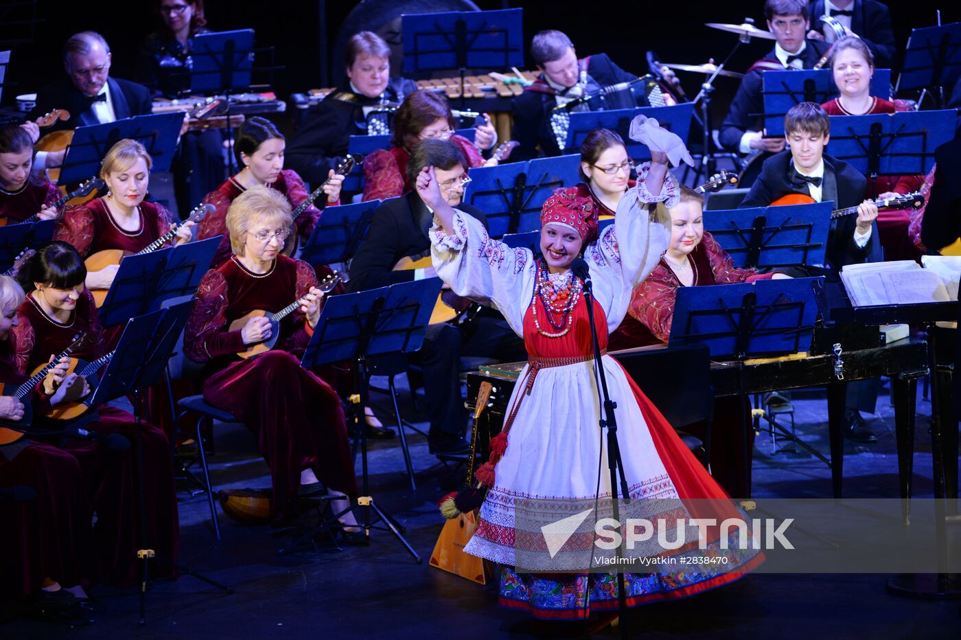 Osipov Russian National Academic Folk Orchestra performance