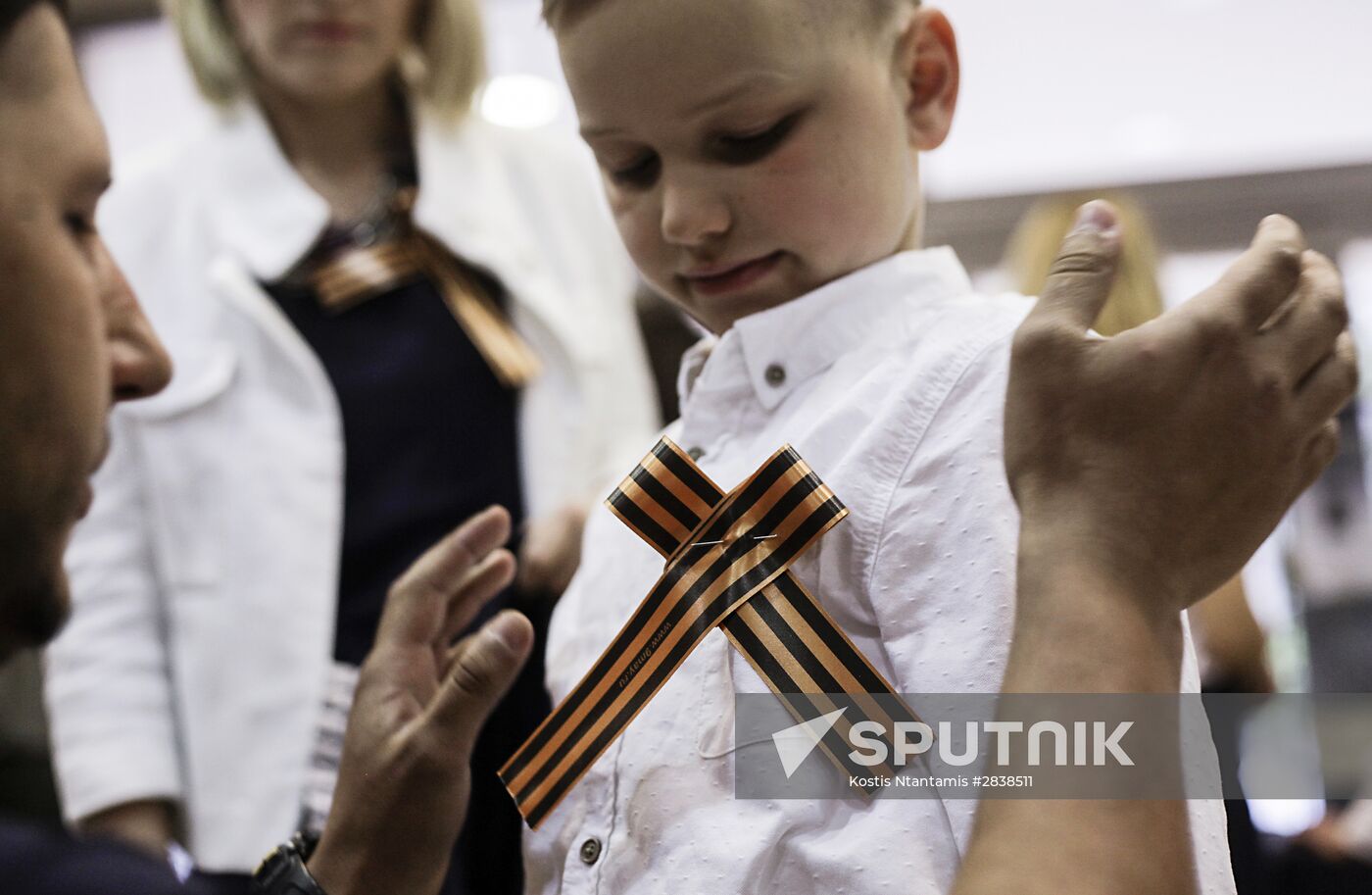 St. George's Ribbon campaign launched in Athens