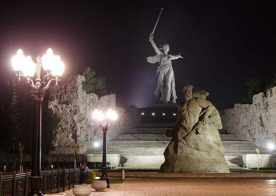 Mamyev Kurgan Memorial to Heroes of Battle of Stalingrad