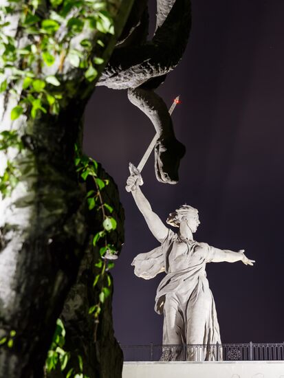 Mamyev Kurgan Memorial to Heroes of Battle of Stalingrad