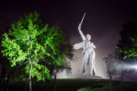 Mamyev Kurgan Memorial to Heroes of Battle of Stalingrad