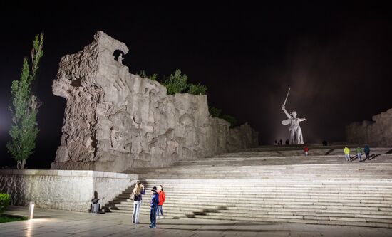 Mamyev Kurgan Memorial to Heroes of Battle of Stalingrad