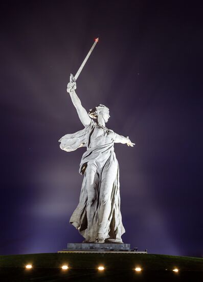 Mamyev Kurgan Memorial to Heroes of Battle of Stalingrad