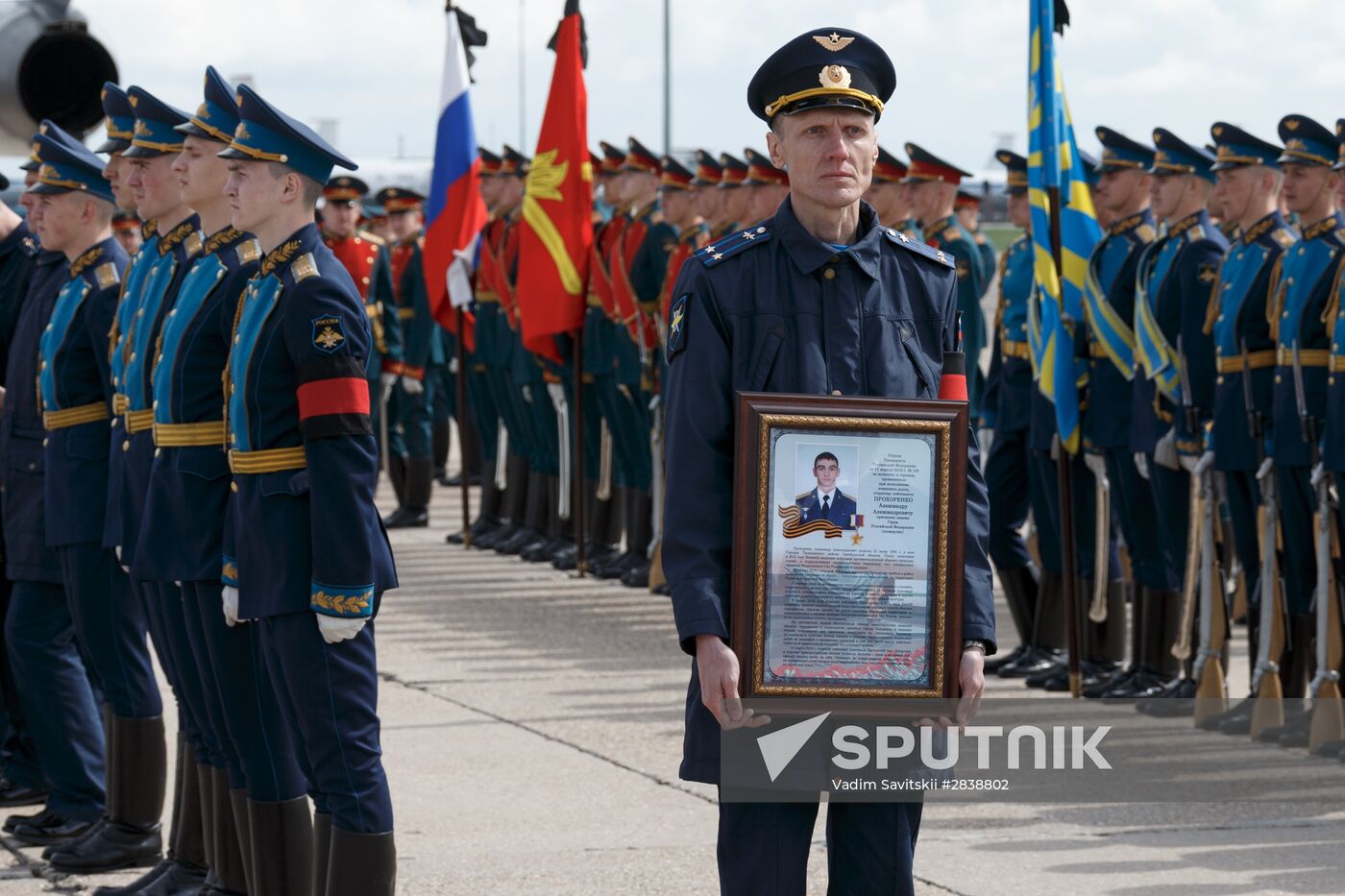 Body of serviceman Alexander Prokhorenko killed in Syria, to be flown to Orenburg