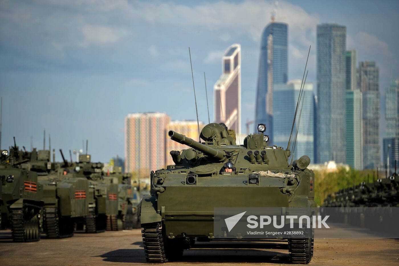 Preparations for Victory Parade in Moscow