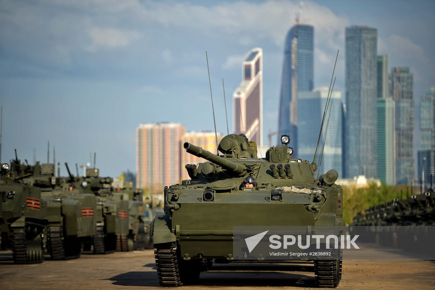 Preparations for Victory Parade in Moscow