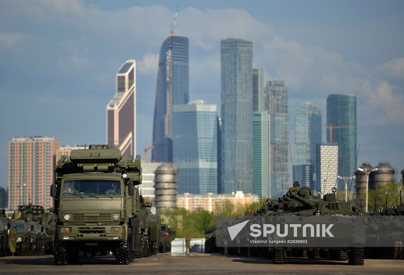 Preparations for Victory Parade in Moscow