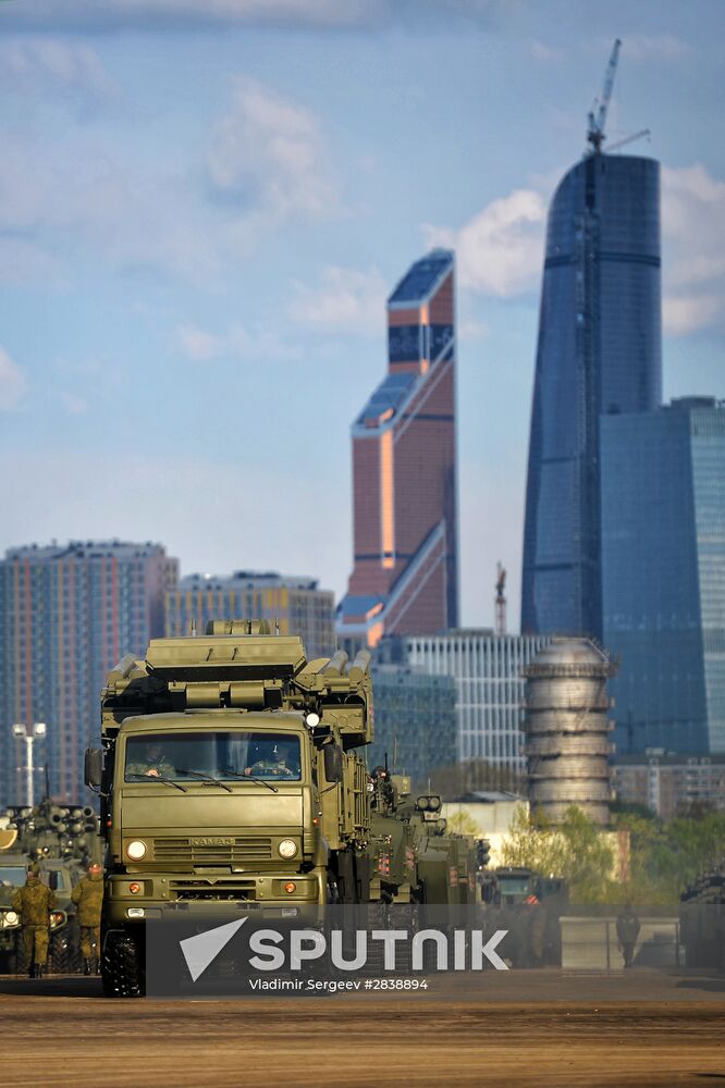 Preparations for Victory Parade in Moscow