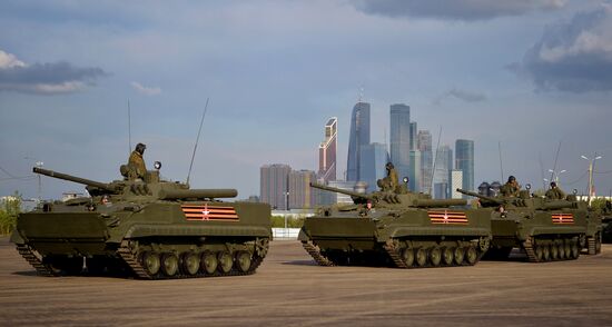 Preparations for Victory Parade in Moscow