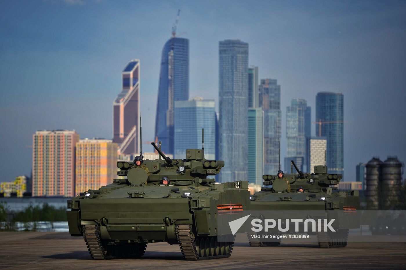 Preparations for Victory Parade in Moscow