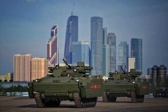 Preparations for Victory Parade in Moscow