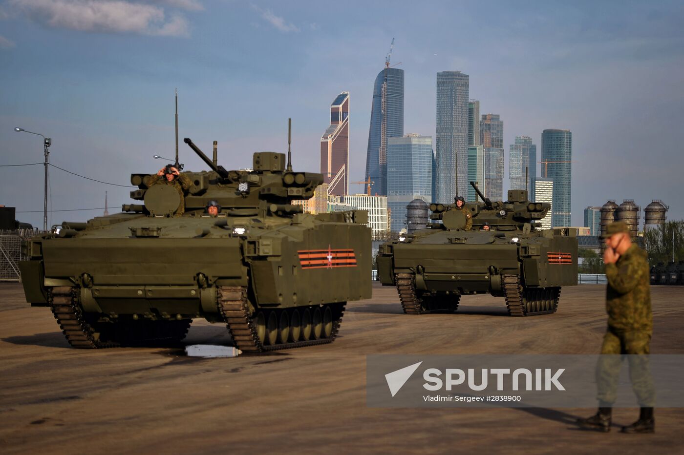 Preparations for Victory Parade in Moscow