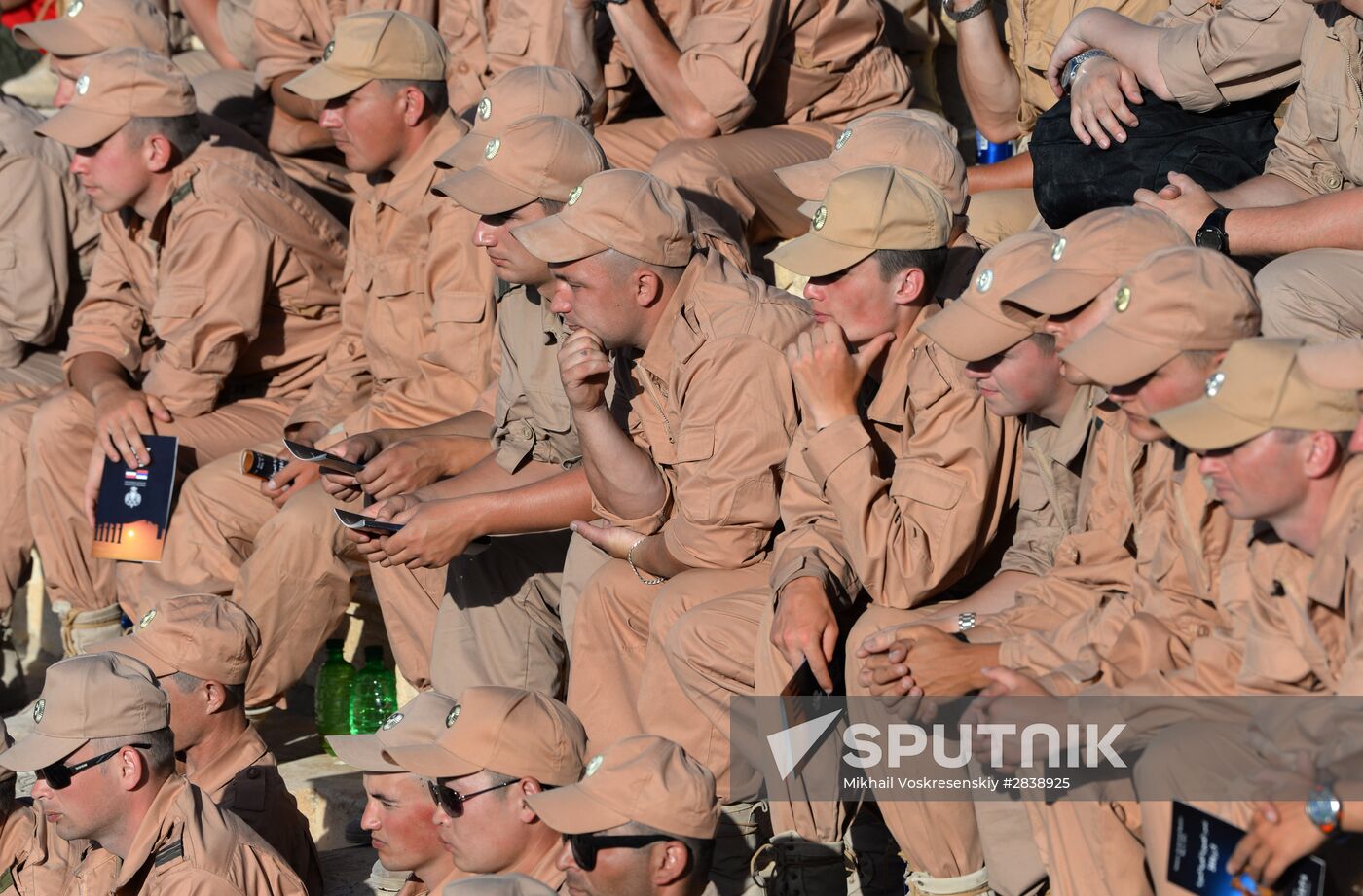 Mariinsky Theater orchestra performs in Palmyra