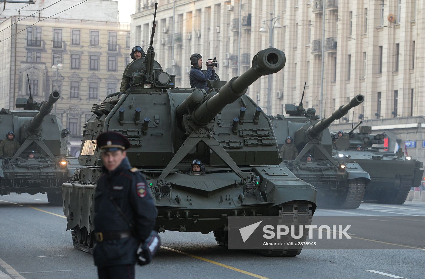 Preparations for Victory Parade in Moscow