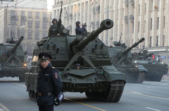 Preparations for Victory Parade in Moscow