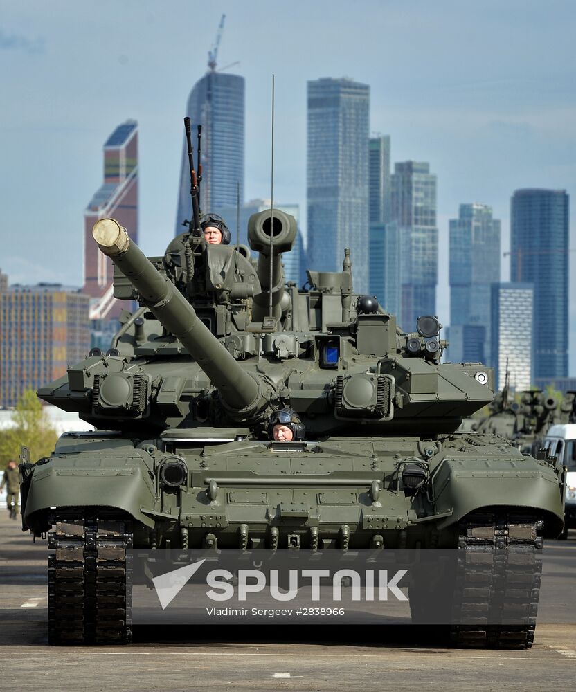Preparations for Victory Parade in Moscow