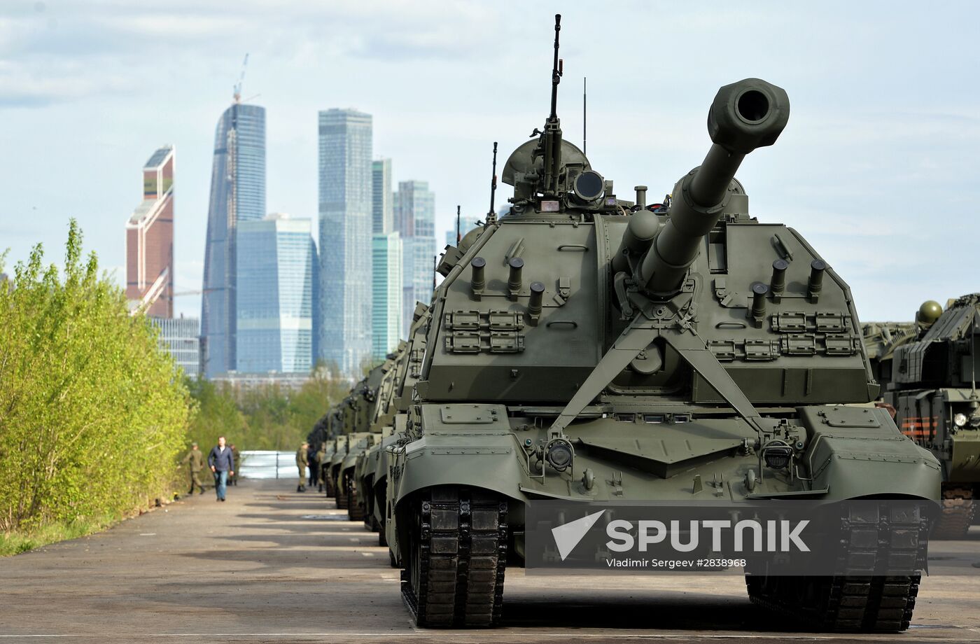 Preparations for Victory Parade in Moscow