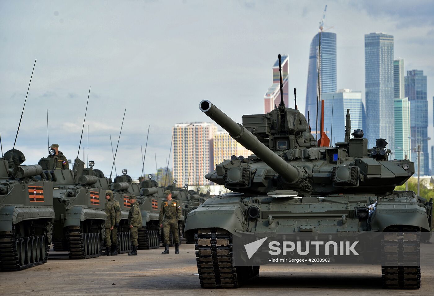 Preparations for Victory Parade in Moscow