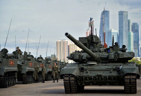 Preparations for Victory Parade in Moscow