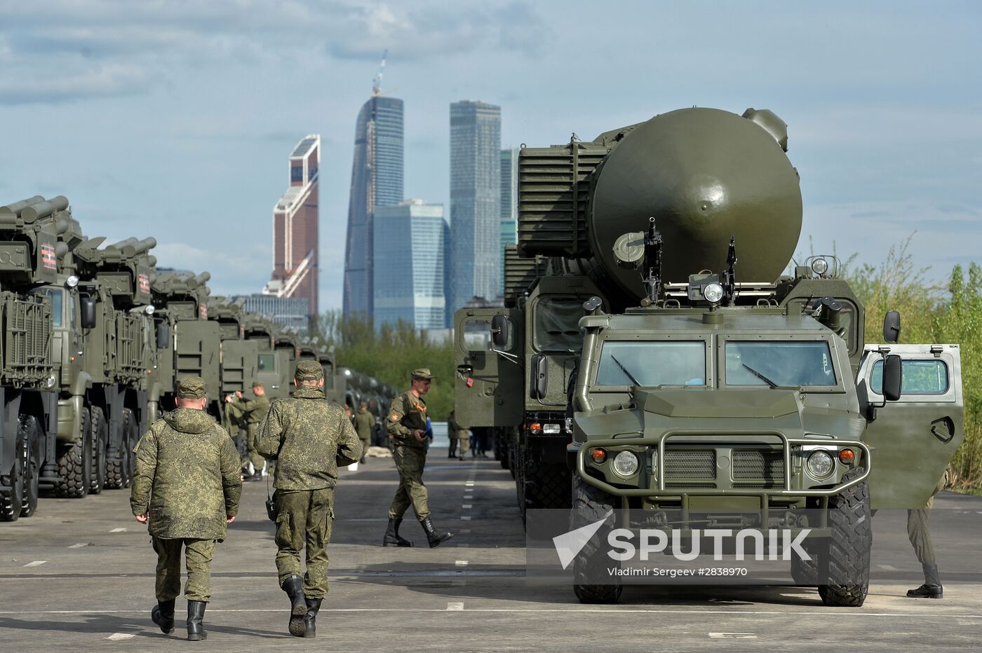 Preparations for Victory Parade in Moscow