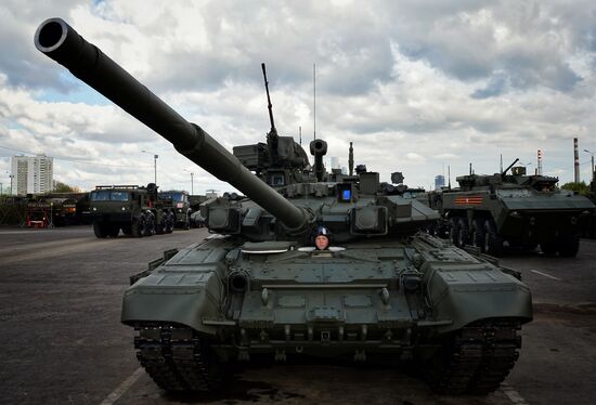 Preparations for Victory Parade in Moscow