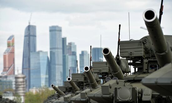 Preparations for Victory Parade in Moscow