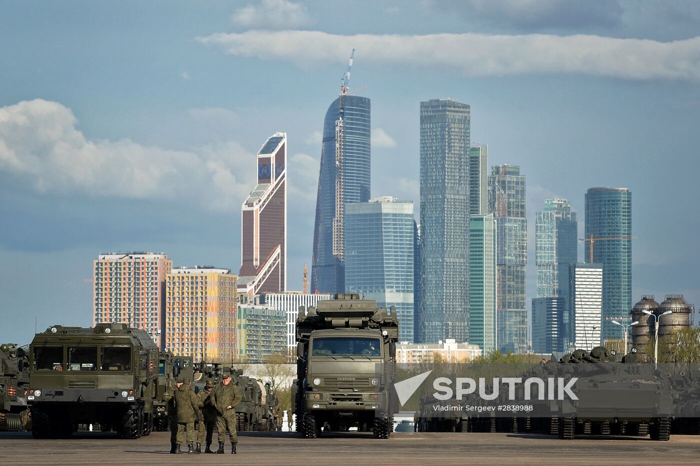 Preparations for Victory Parade in Moscow