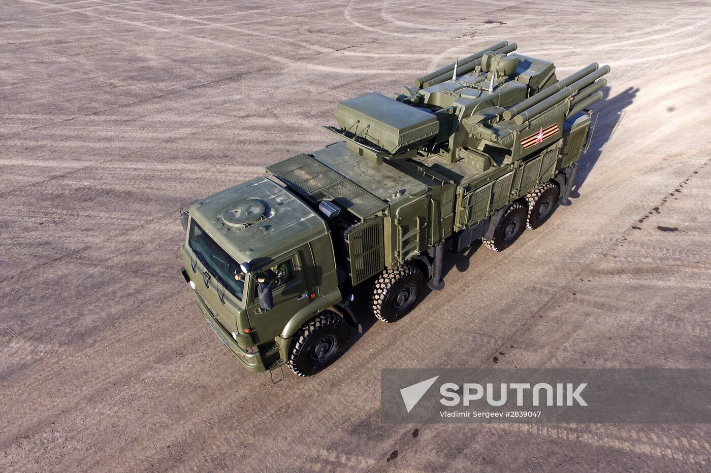 Preparations for Victory Day parade in Moscow