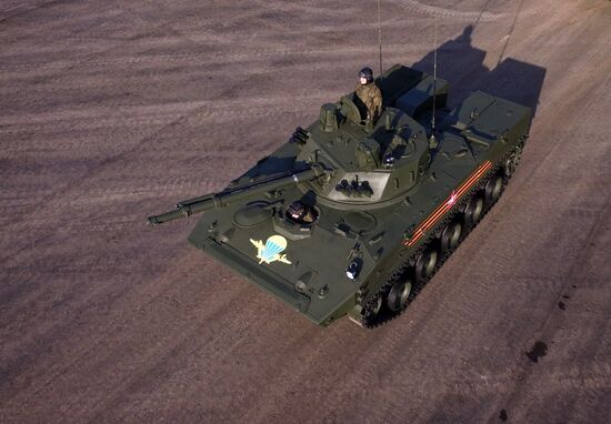 Preparations for Victory Day parade in Moscow