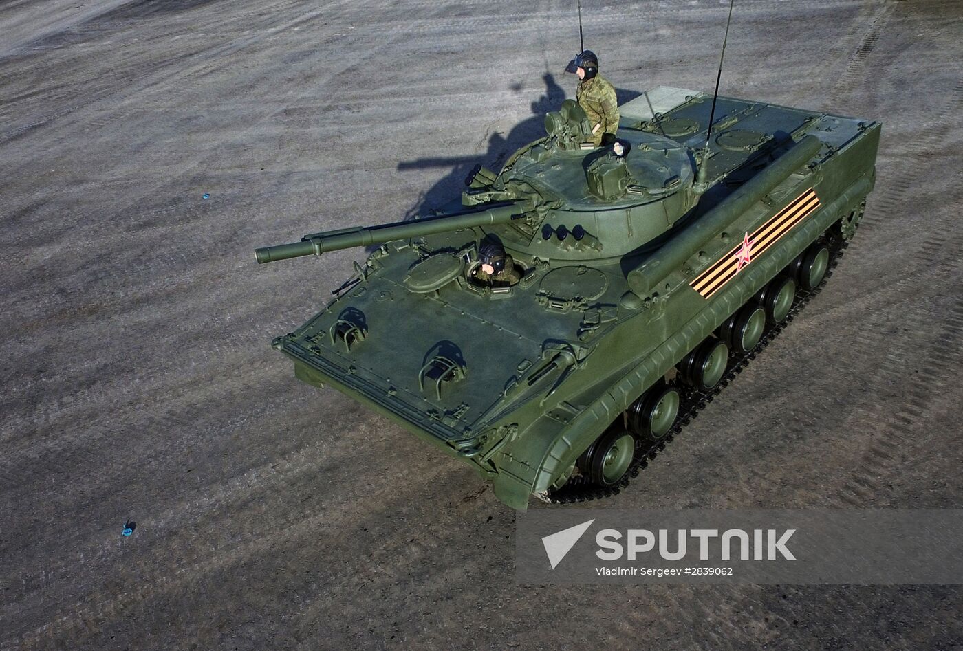 Preparing for the Victory Day Parade in Moscow