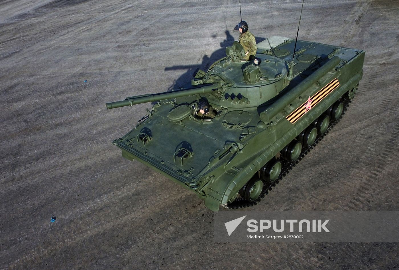 Preparing for the Victory Day Parade in Moscow
