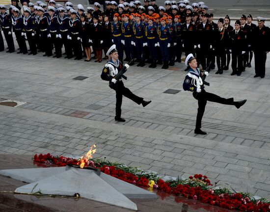 Memory Watch national commemorative event in Vladivostok