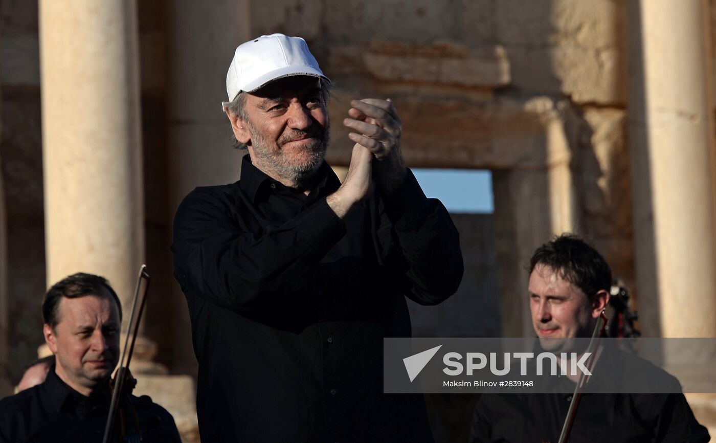 Mariinsky Theater orchestra performs in Palmira
