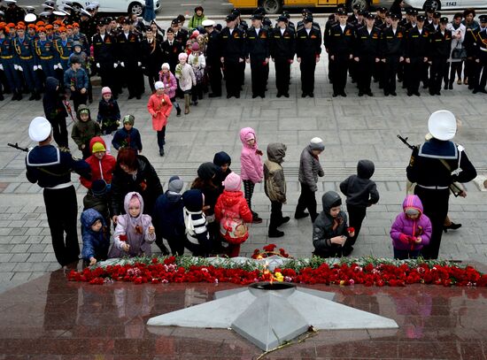 Memory Watch national commemorative event in Vladivostok